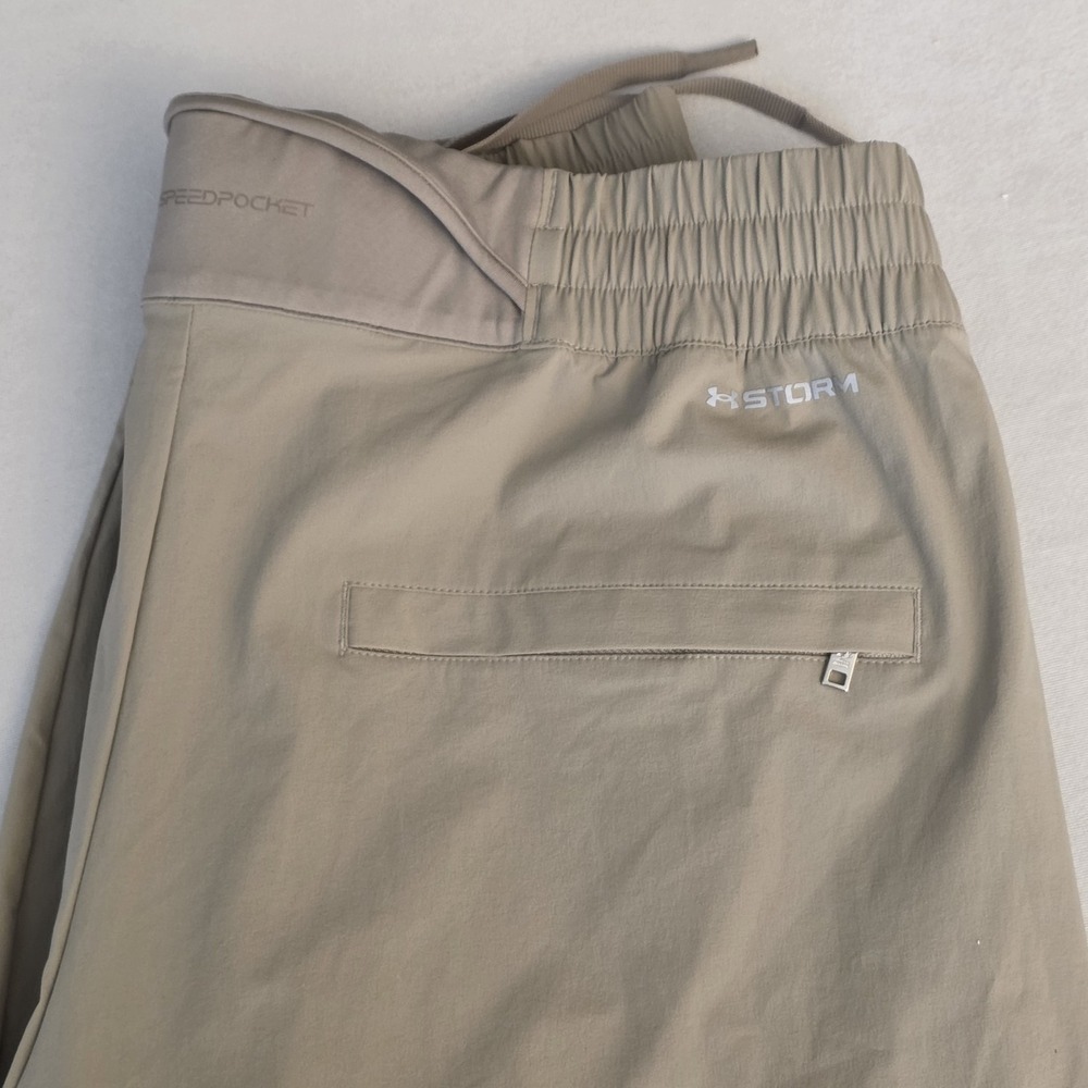 Under‎ Armour X United Arrows Men Khaki Storm Nylon Cargo Pants Size Large 32X29